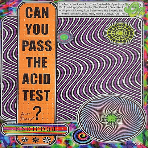 Acid Test Flier by Zane Kesey