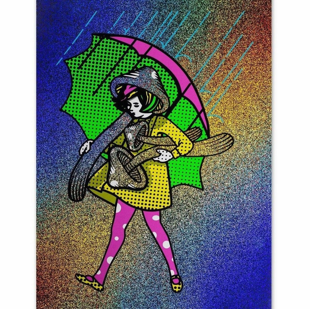 Mushroom Girl Holographic by Slinger