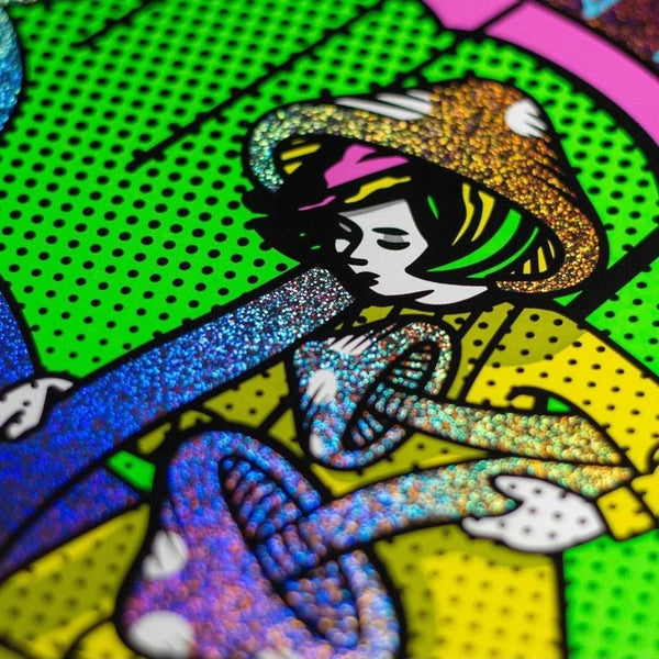 Mushroom Girl Holographic by Slinger